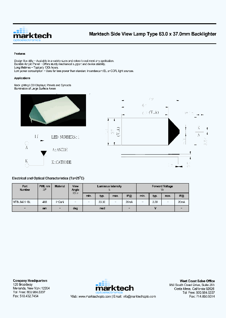 MTBL8421-BL_1285559.PDF Datasheet