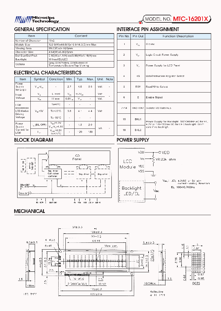 MTC-16201X_1285582.PDF Datasheet