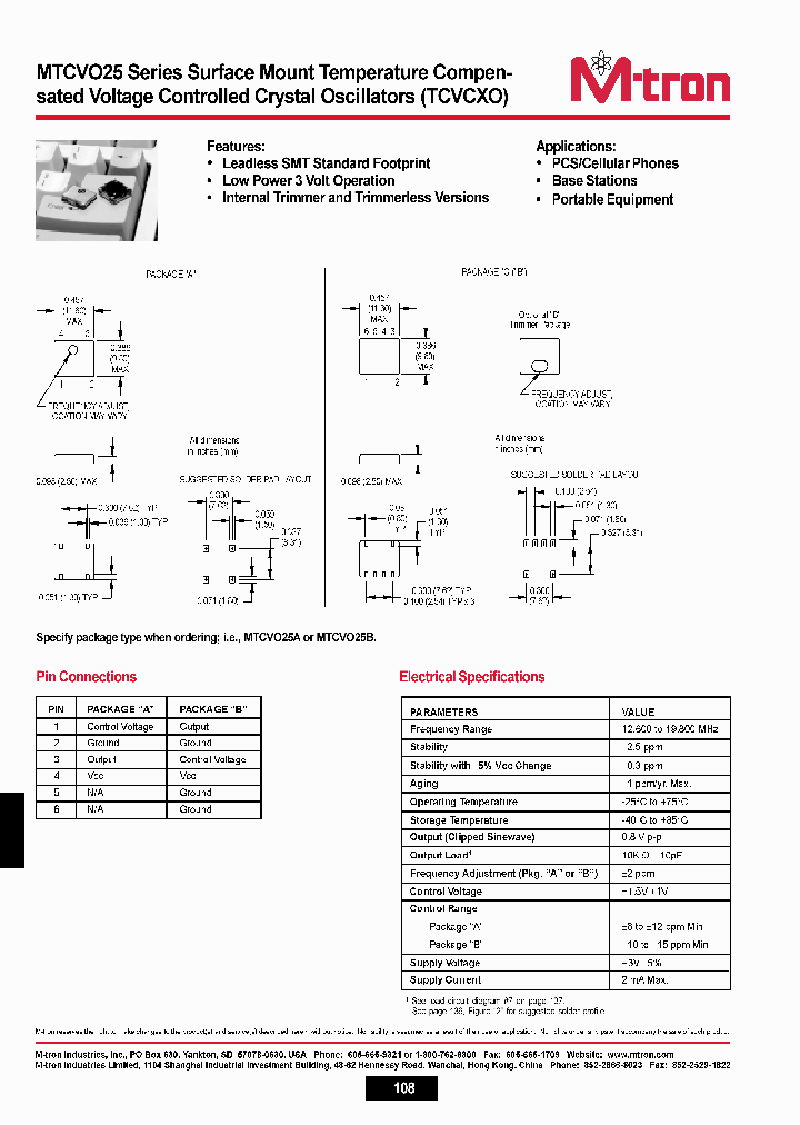 MTCVO25_1095601.PDF Datasheet