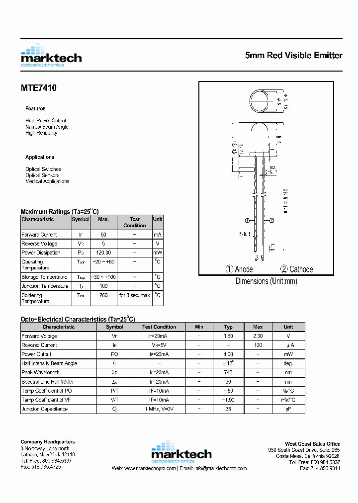 MTE7410_1285708.PDF Datasheet