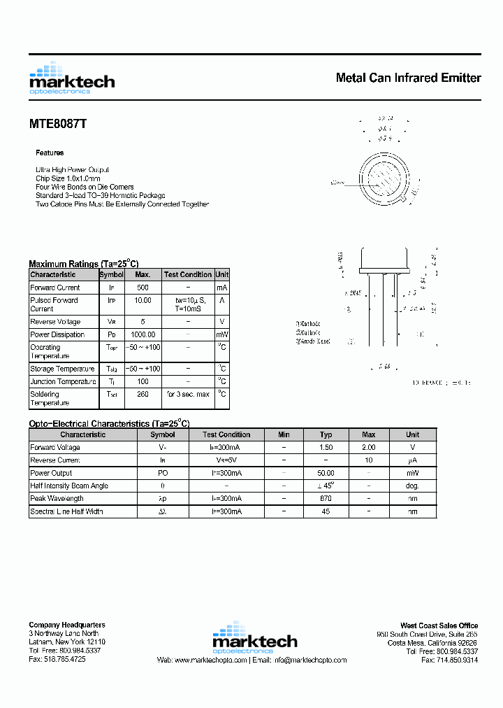 MTE8087T_1285726.PDF Datasheet
