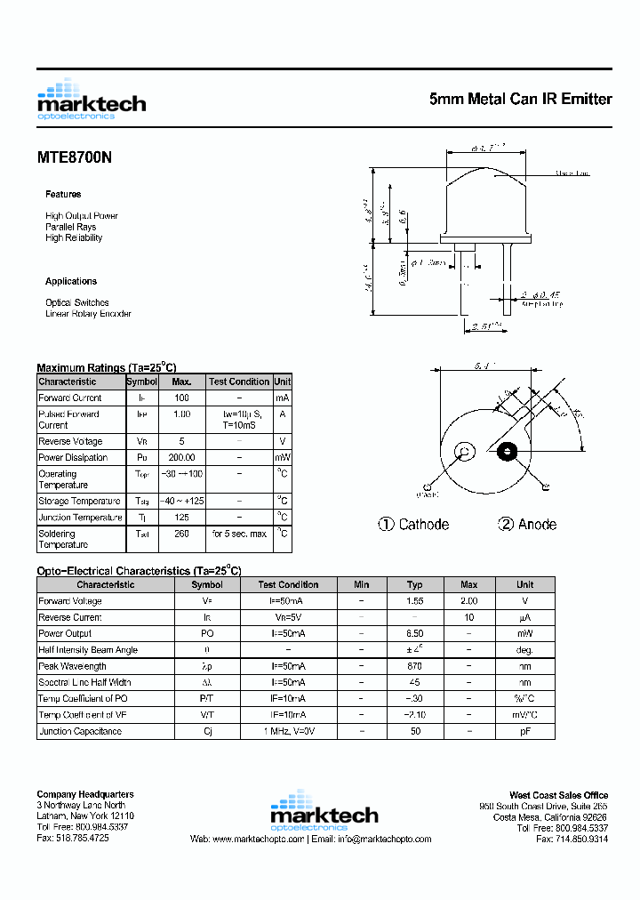 MTE8700N_1285730.PDF Datasheet