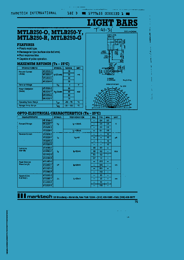 MTLB250-Y_1285763.PDF Datasheet