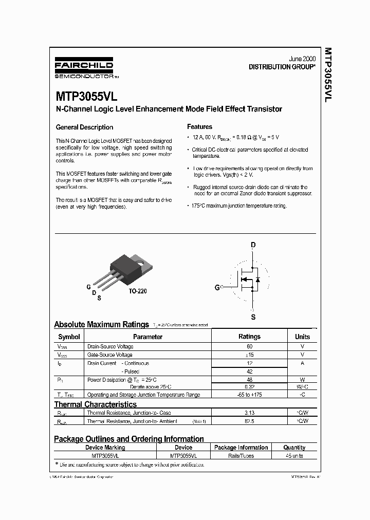 MTP3055VL_1285863.PDF Datasheet