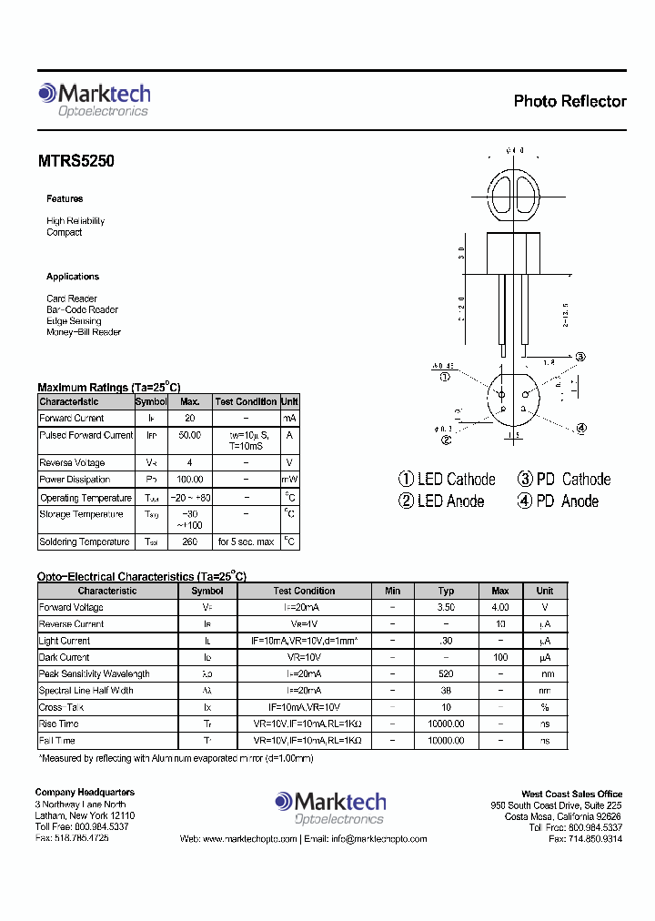 MTRS5250_1285916.PDF Datasheet