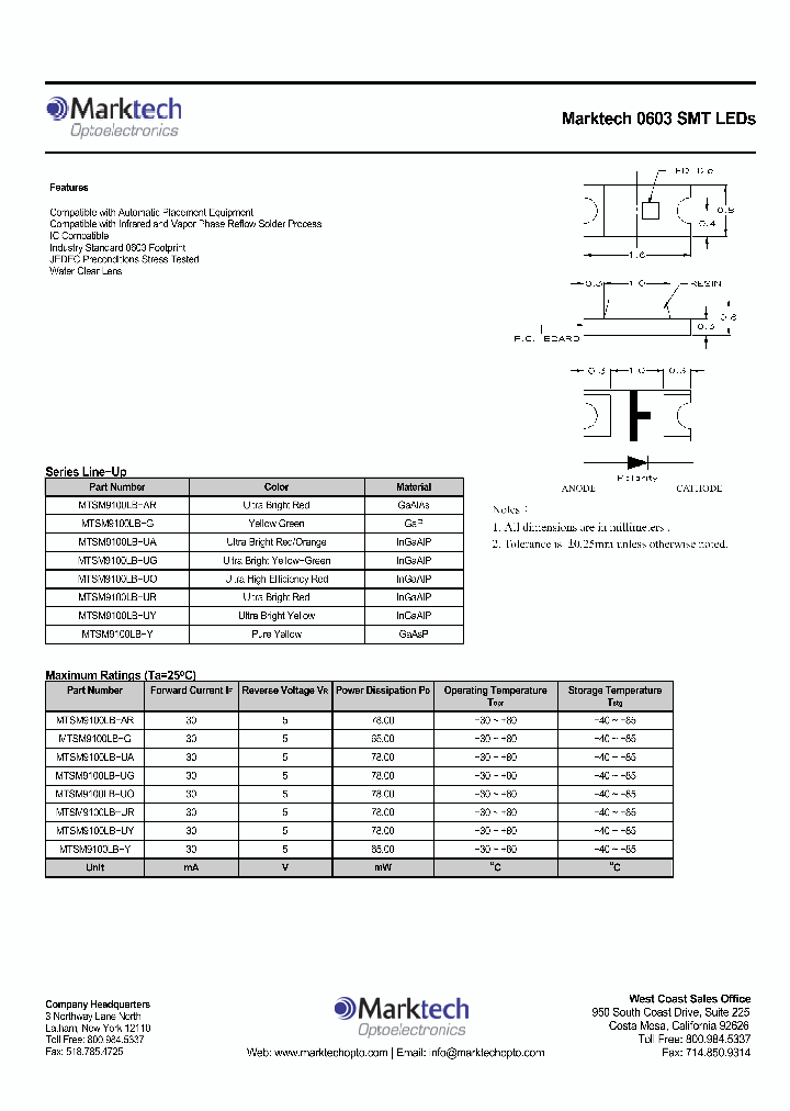 MTSM9100LB-Y_1285950.PDF Datasheet