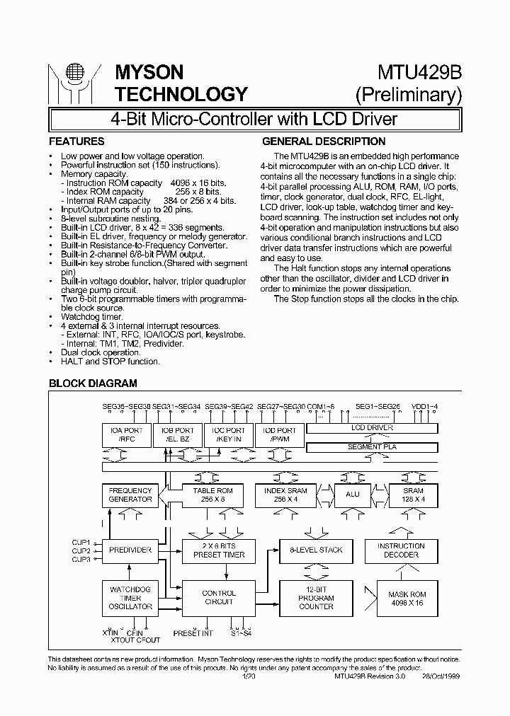 MTU429B_1099215.PDF Datasheet