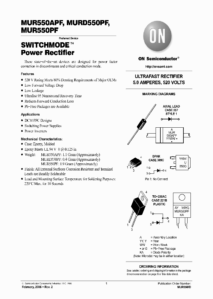 MUR550_1056767.PDF Datasheet