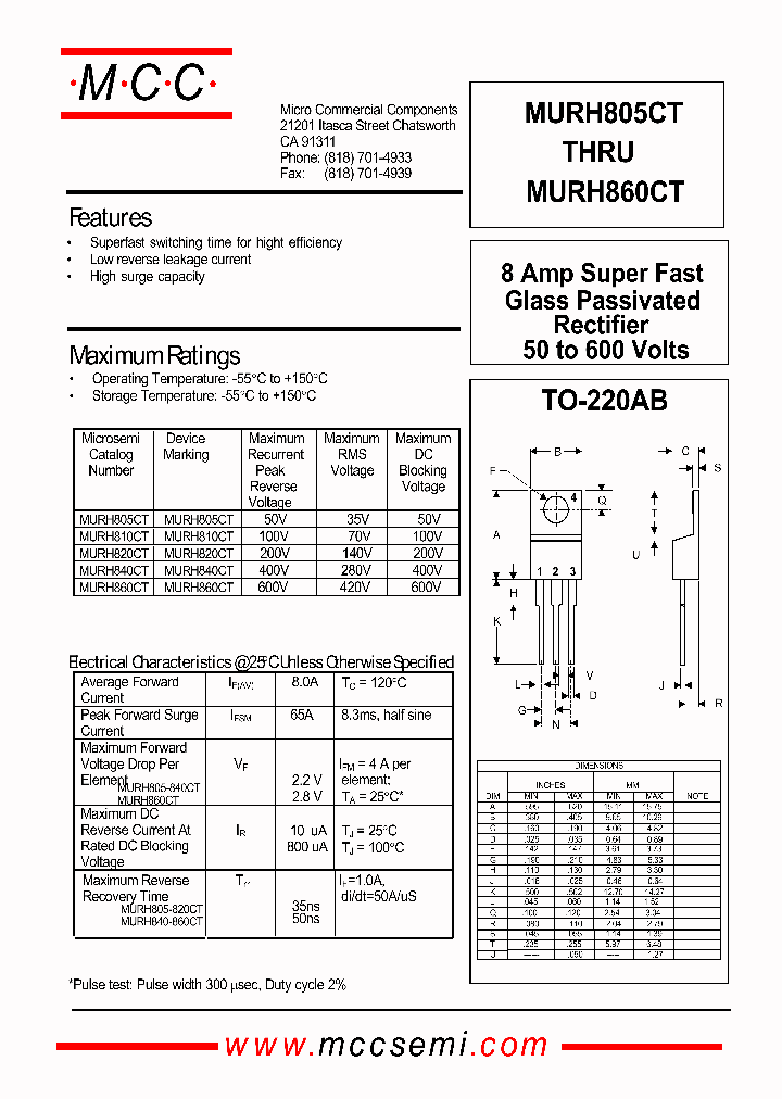 MURH860CT_1286227.PDF Datasheet