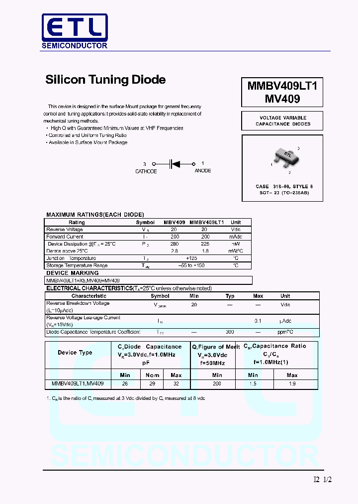 MMBV409LT1_1118445.PDF Datasheet