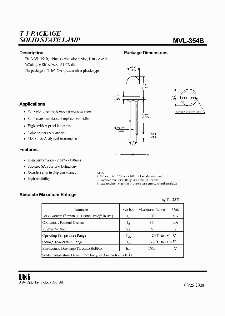 MVL-354B_1286380.PDF Datasheet