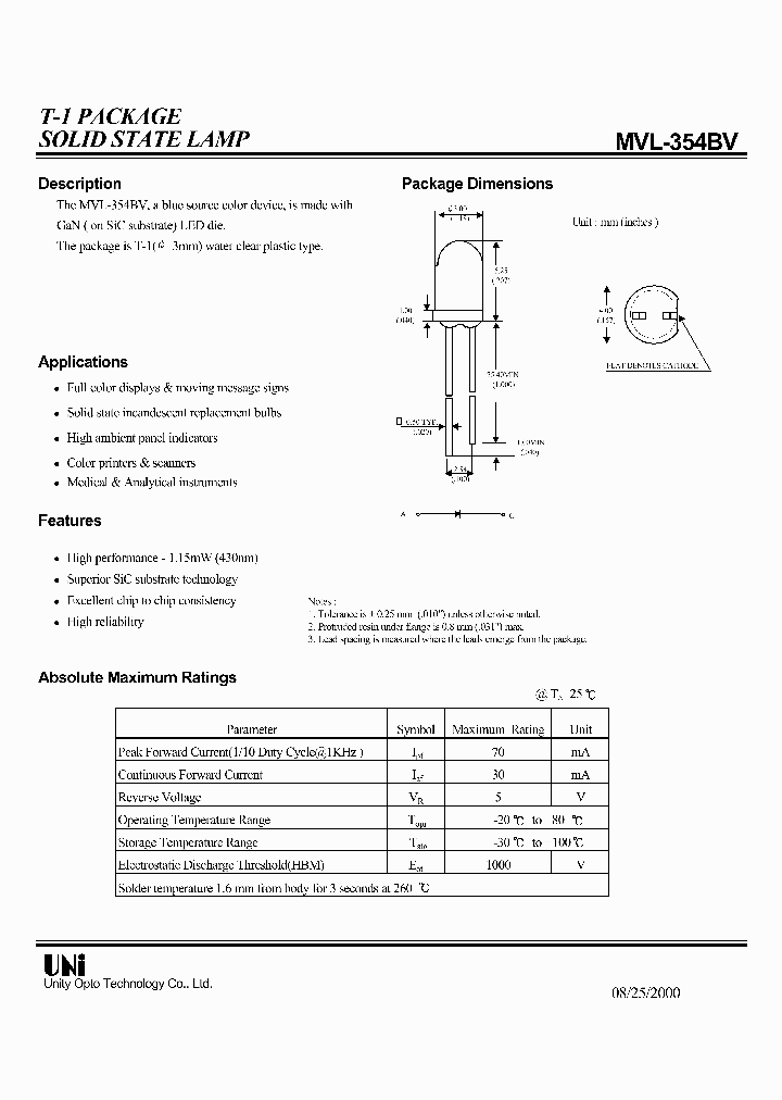 MVL-354BV_1286383.PDF Datasheet