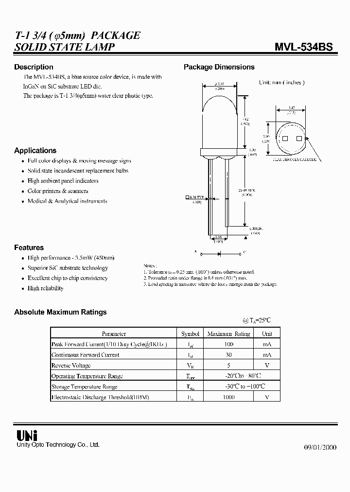 MVL-534BS_1286390.PDF Datasheet