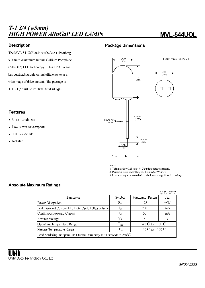 MVL-544UOL_1286399.PDF Datasheet