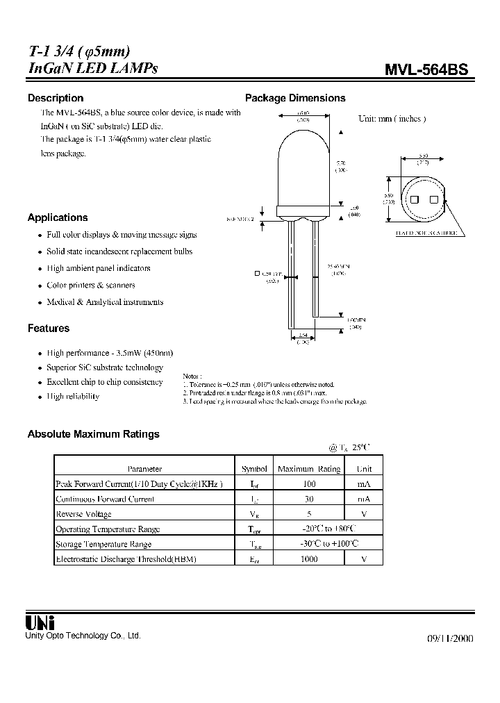 MVL-564BS_1286403.PDF Datasheet