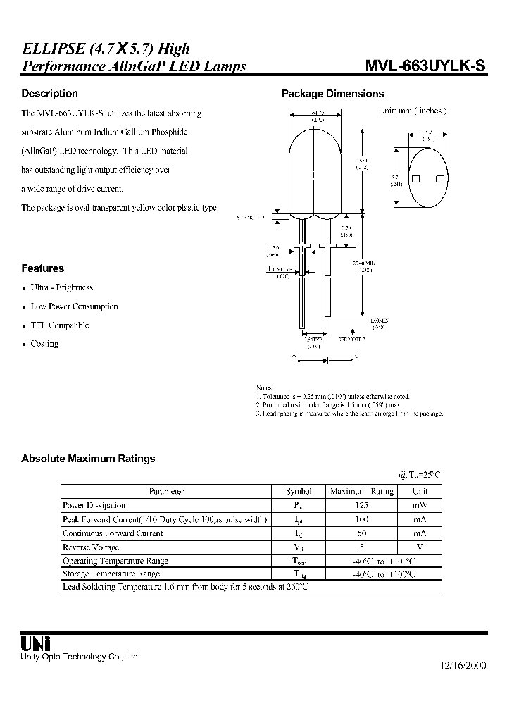 MVL-663UYLK-S_1286441.PDF Datasheet
