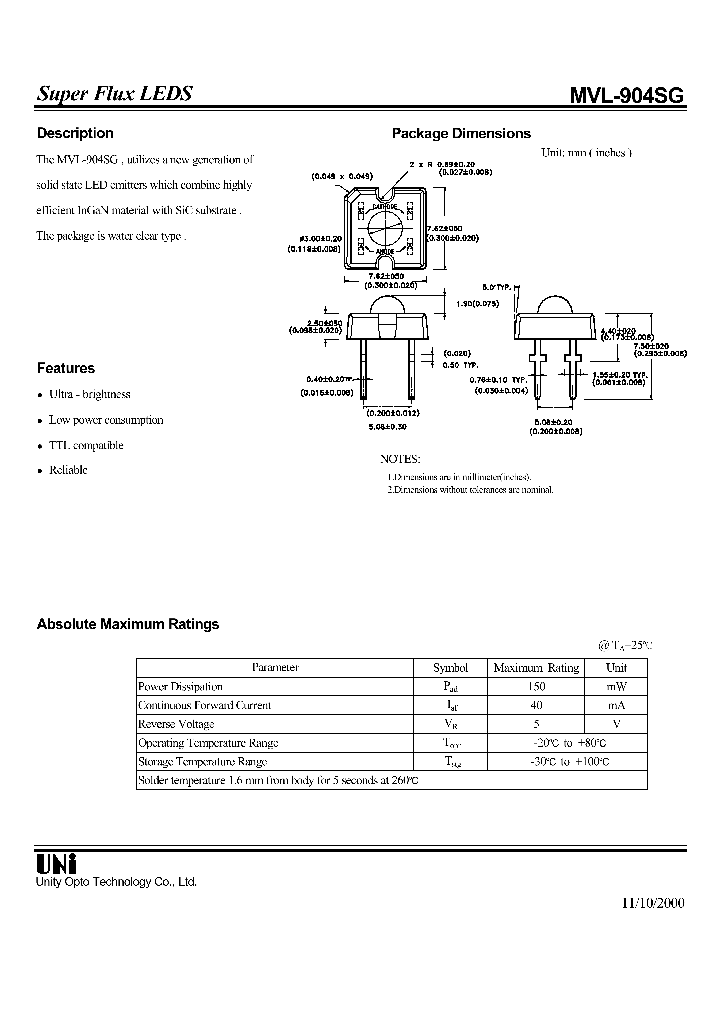 MVL-904SG_1286445.PDF Datasheet