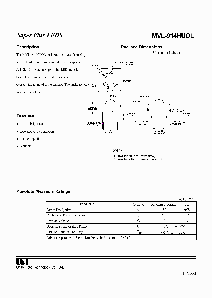 MVL-914HUOL_1286447.PDF Datasheet