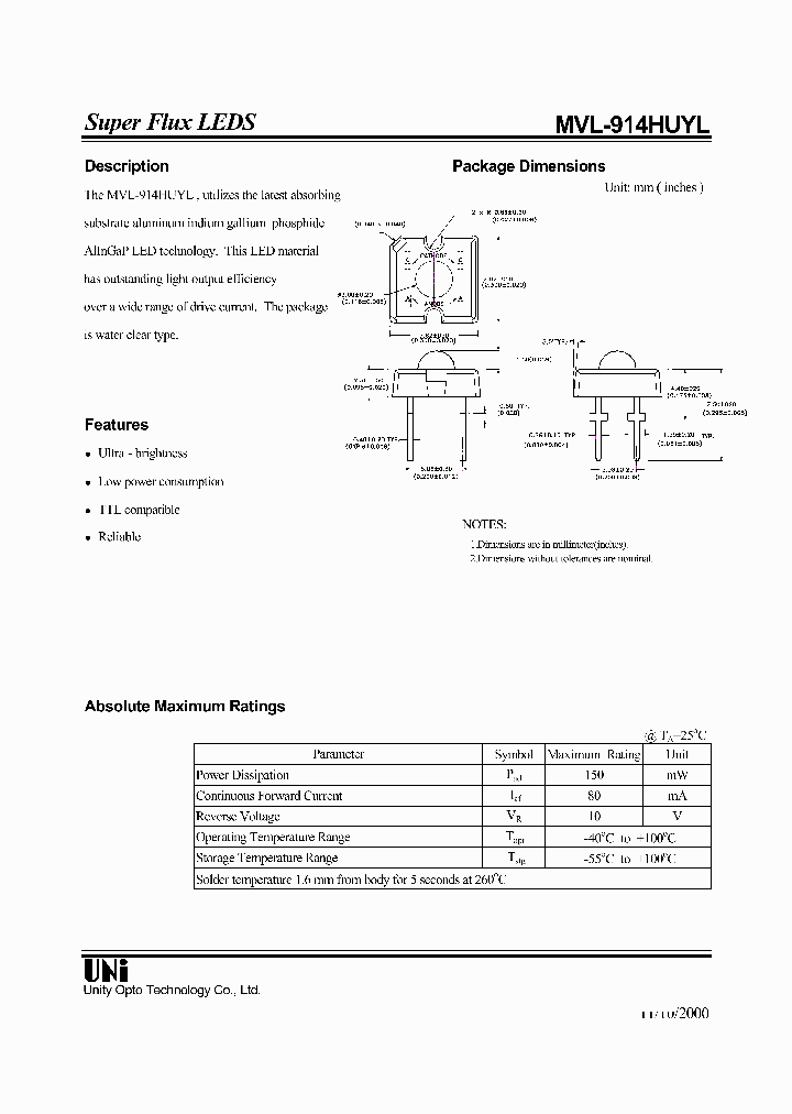 MVL-914HUYL_1286448.PDF Datasheet