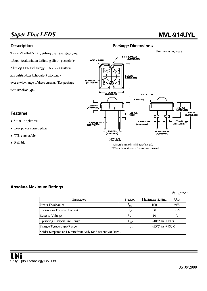 MVL-914UYL_1286450.PDF Datasheet