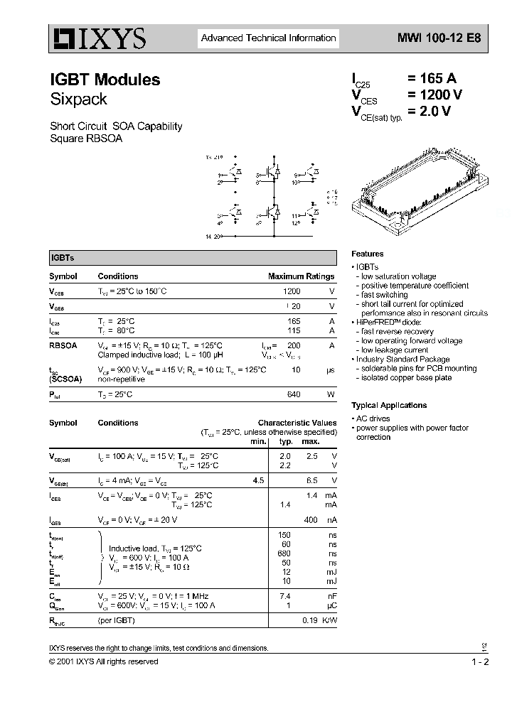 MWI100-12E8_1286505.PDF Datasheet