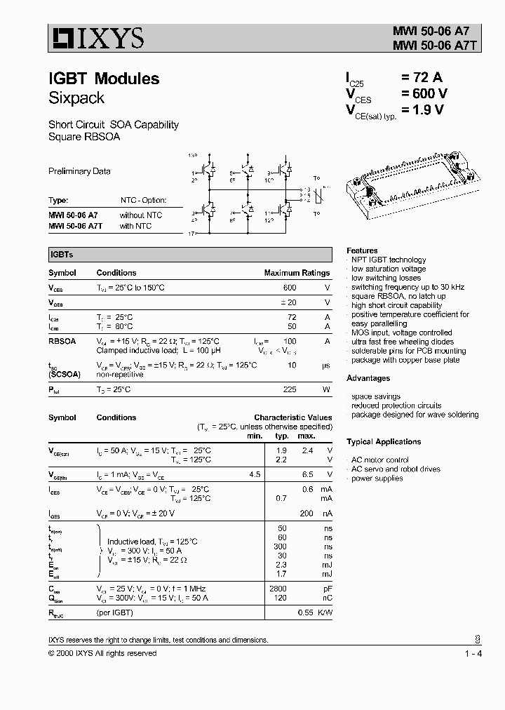 MWI50-06A7T_1286513.PDF Datasheet