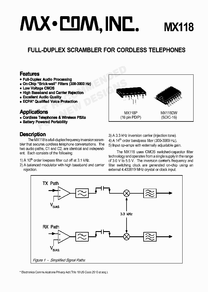 MX118DW_1083157.PDF Datasheet
