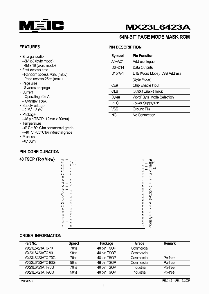 MX23L6423ATI-90G_1286603.PDF Datasheet
