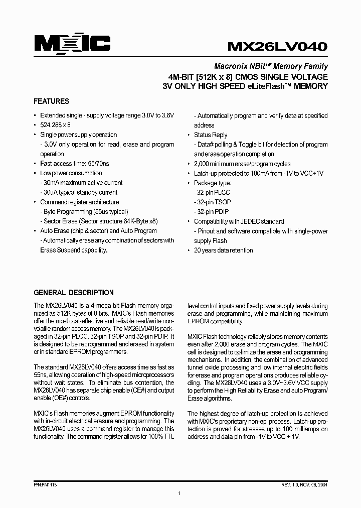 MX26LV040TC-70G_1286626.PDF Datasheet