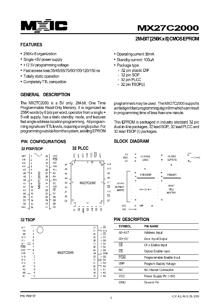 MX27C2000TI-90_1286638.PDF Datasheet