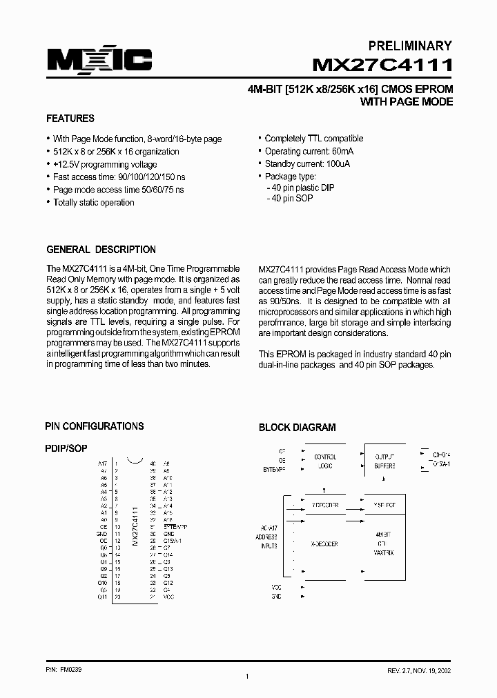MX27C4111PC-90_1286644.PDF Datasheet