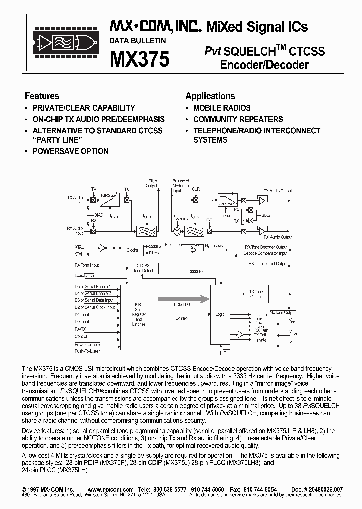 MX375P_1286728.PDF Datasheet