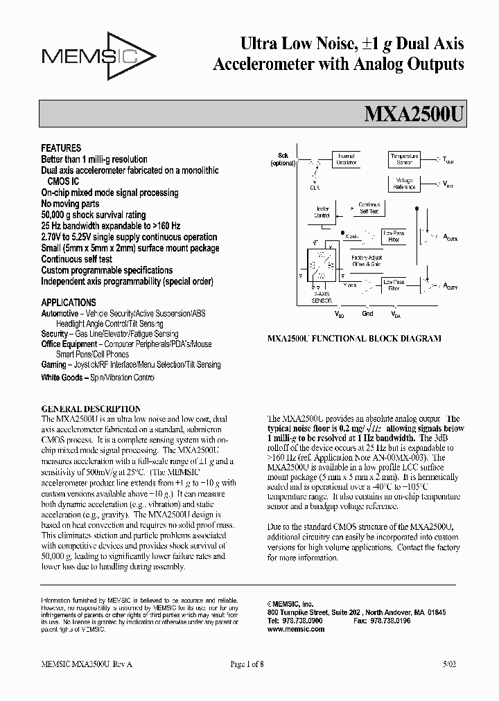 MXA2500U_1286826.PDF Datasheet