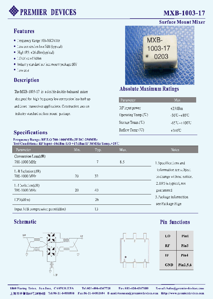 MXB-1003-17_1110595.PDF Datasheet
