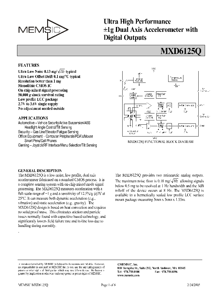 MXD6125Q_1286850.PDF Datasheet