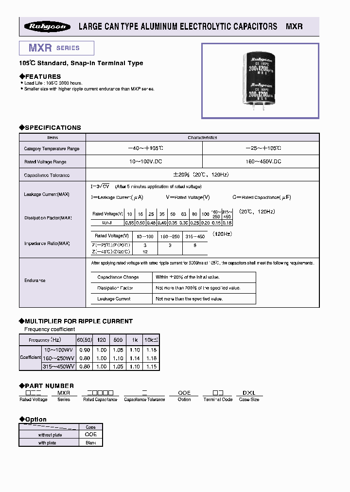 MXR_1286898.PDF Datasheet
