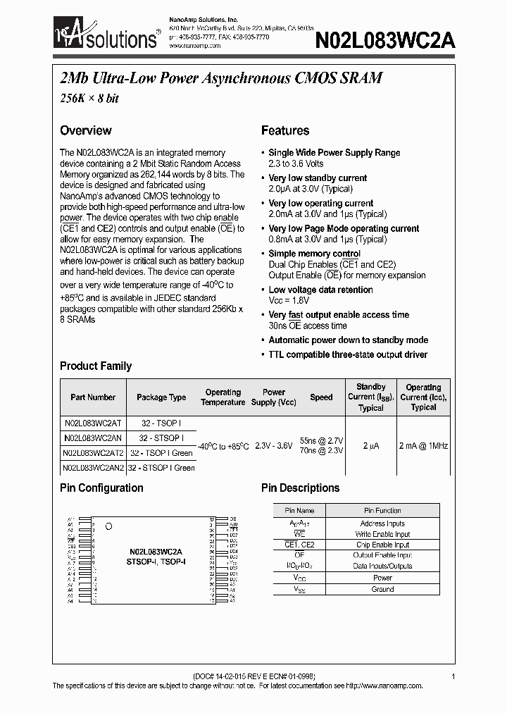 N02L083WC2AT2_1287032.PDF Datasheet