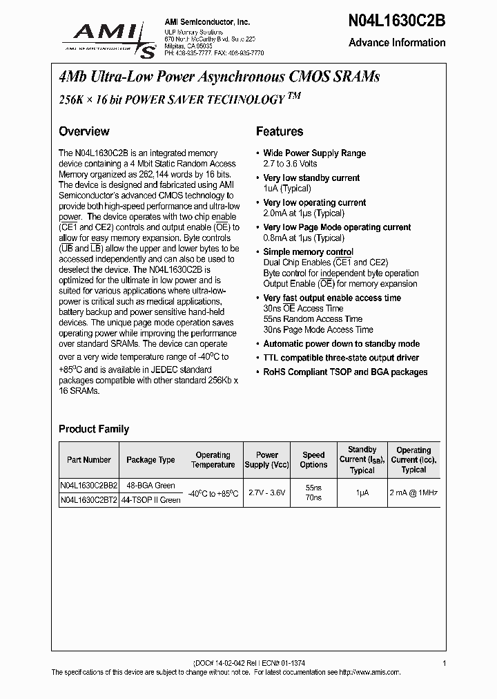 N04L1630C2BT2_1287040.PDF Datasheet
