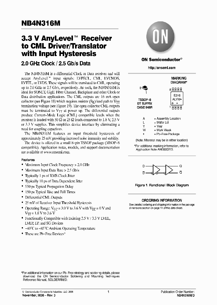 NB4N316M_1108069.PDF Datasheet