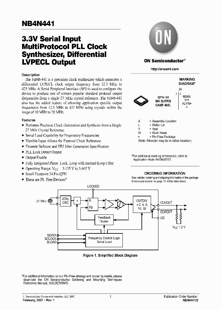 NB4N44107_1287362.PDF Datasheet