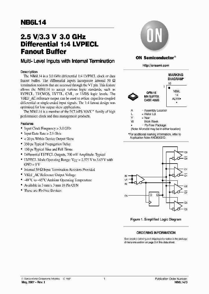 NB6L14MNG_1108169.PDF Datasheet