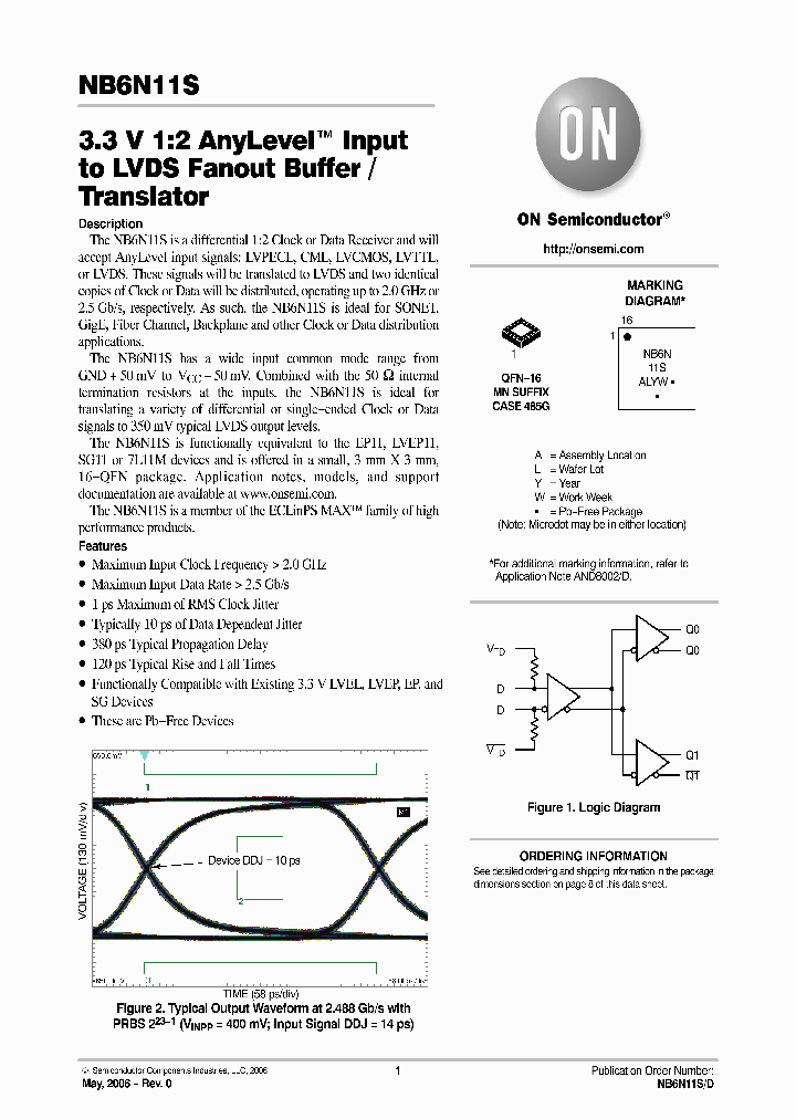 NB6N11SMNG_755085.PDF Datasheet