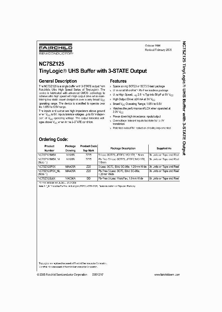 NC7SZ12505_1287583.PDF Datasheet