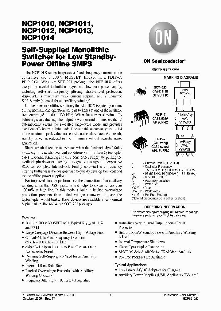 NCP1014ST65T3G_1287692.PDF Datasheet