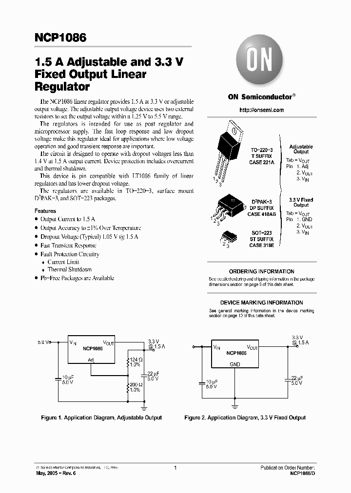 NCP108605_1287697.PDF Datasheet