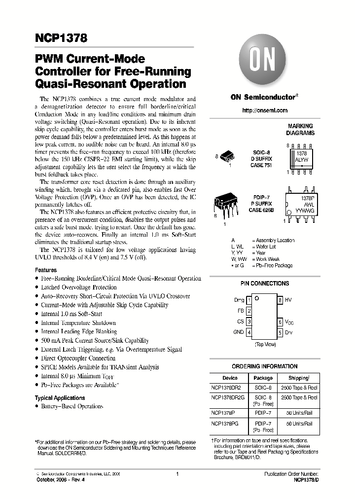 NCP137806_1287731.PDF Datasheet