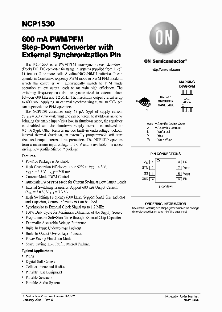 NCP153005_1287751.PDF Datasheet