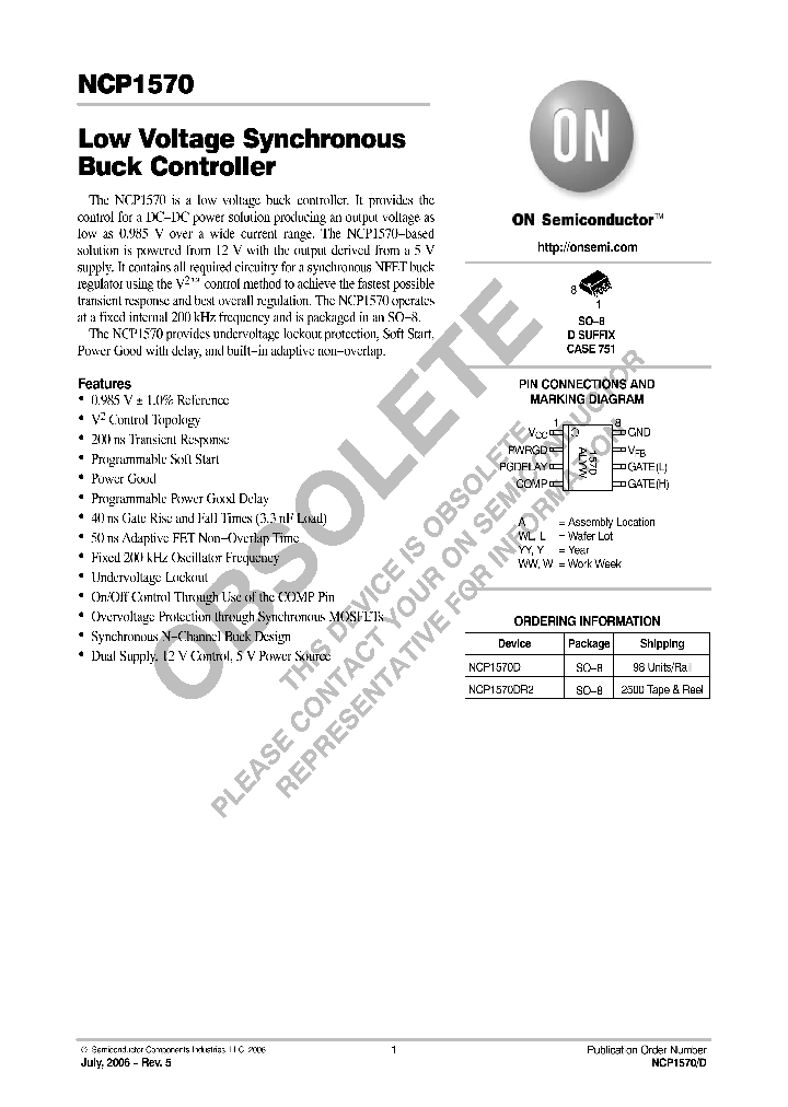 NCP1570DR2_1109327.PDF Datasheet