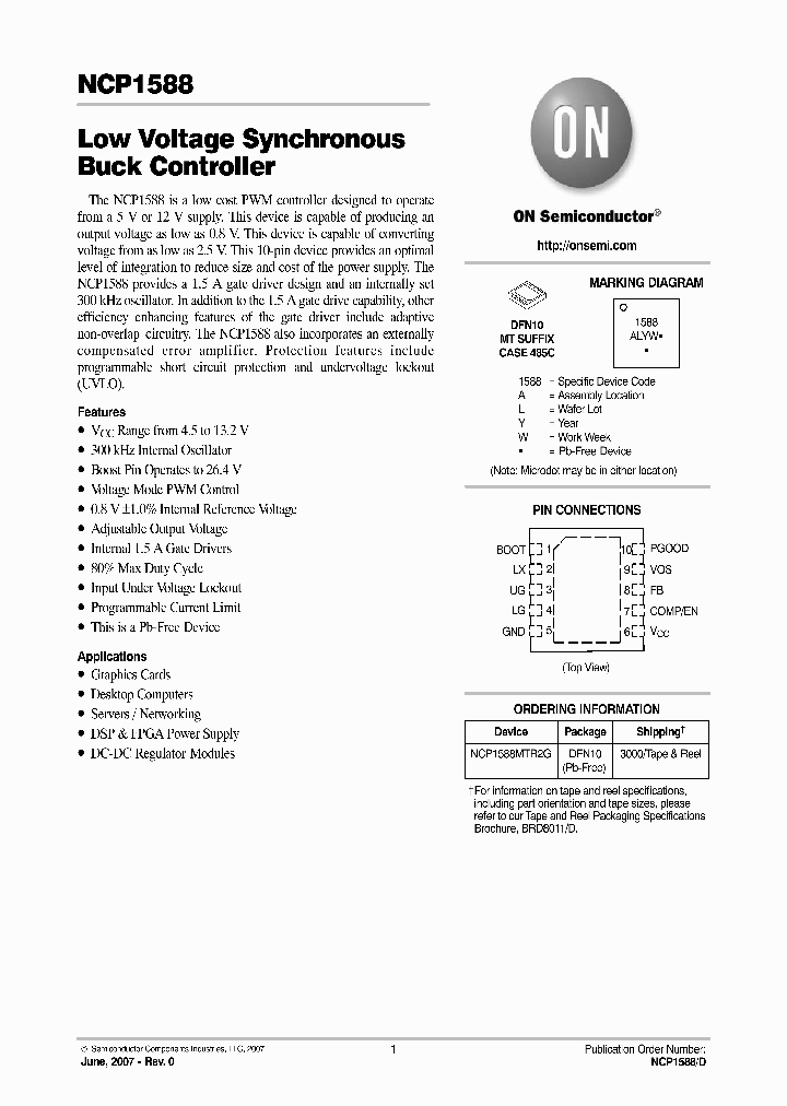 NCP1588MTR2G_1287762.PDF Datasheet