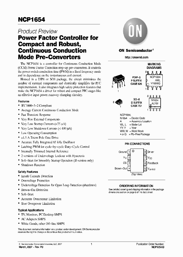 NCP1654DR2_1121440.PDF Datasheet